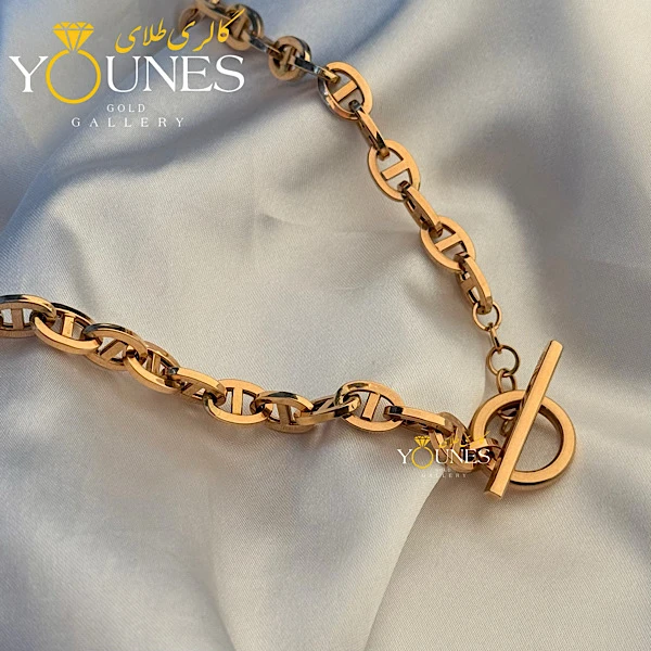 دستبند طلا هرمس قفل T